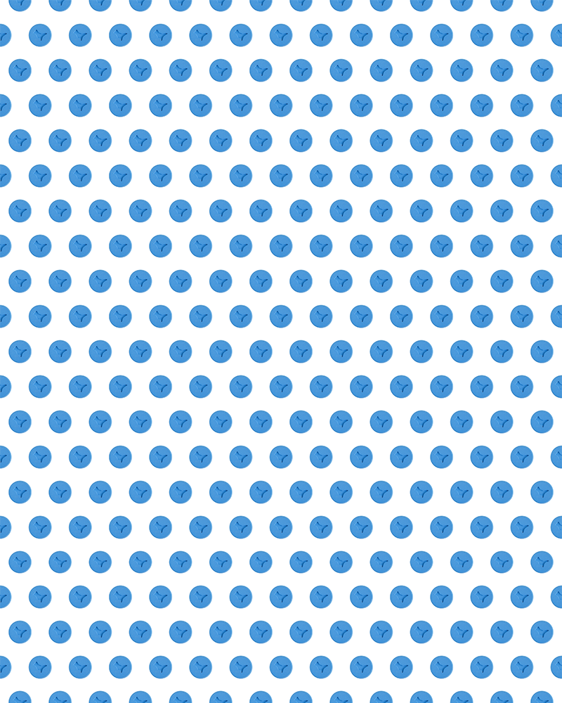 Dove - Little Fellas - Wallpaper - Blue / White
